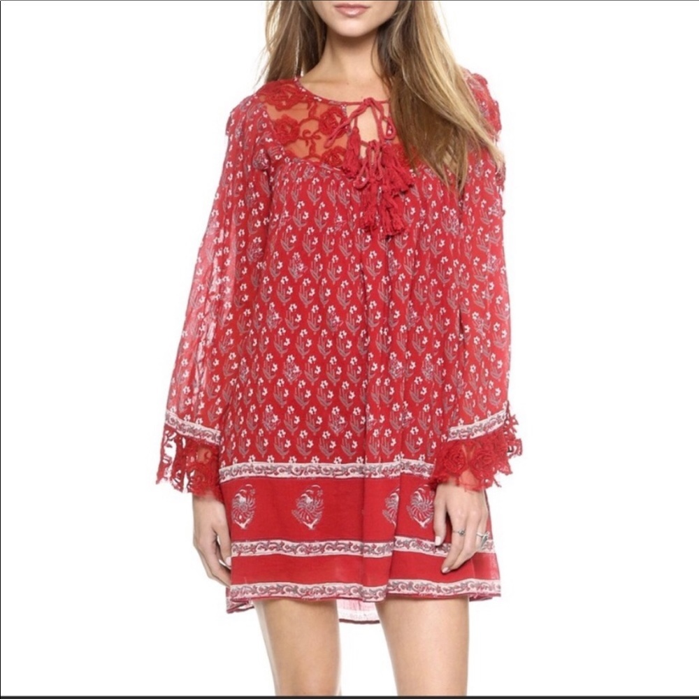 Boho Free People Nomad Child Dress - Picture 2 of 11